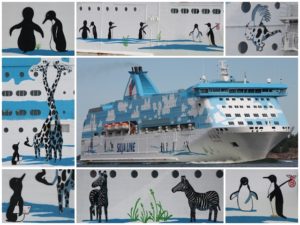 Silja Line - mit Pinguinen, Zebras, Giraffen und anderen "Tieren"...