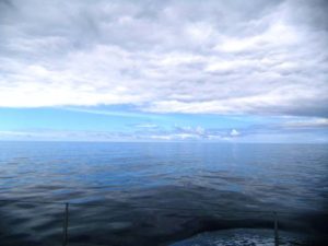 "Schweinswalwetter" auf dem Atlantik