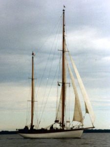 1984 vom Dinghy aus im Kalmarsund