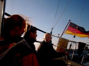 Der SW bringt uns schnell in den Großen Belt