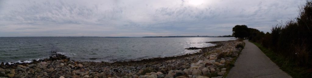 Blick nach Laboe und Schilksee