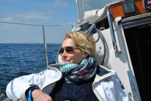Bei leichtem Wind in Richtung Damp