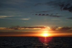Sonnenuntergang über Skagen